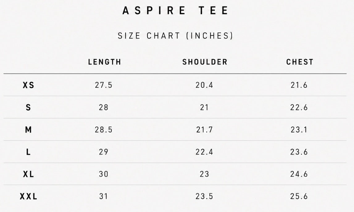ASPIRE Oversized Tee